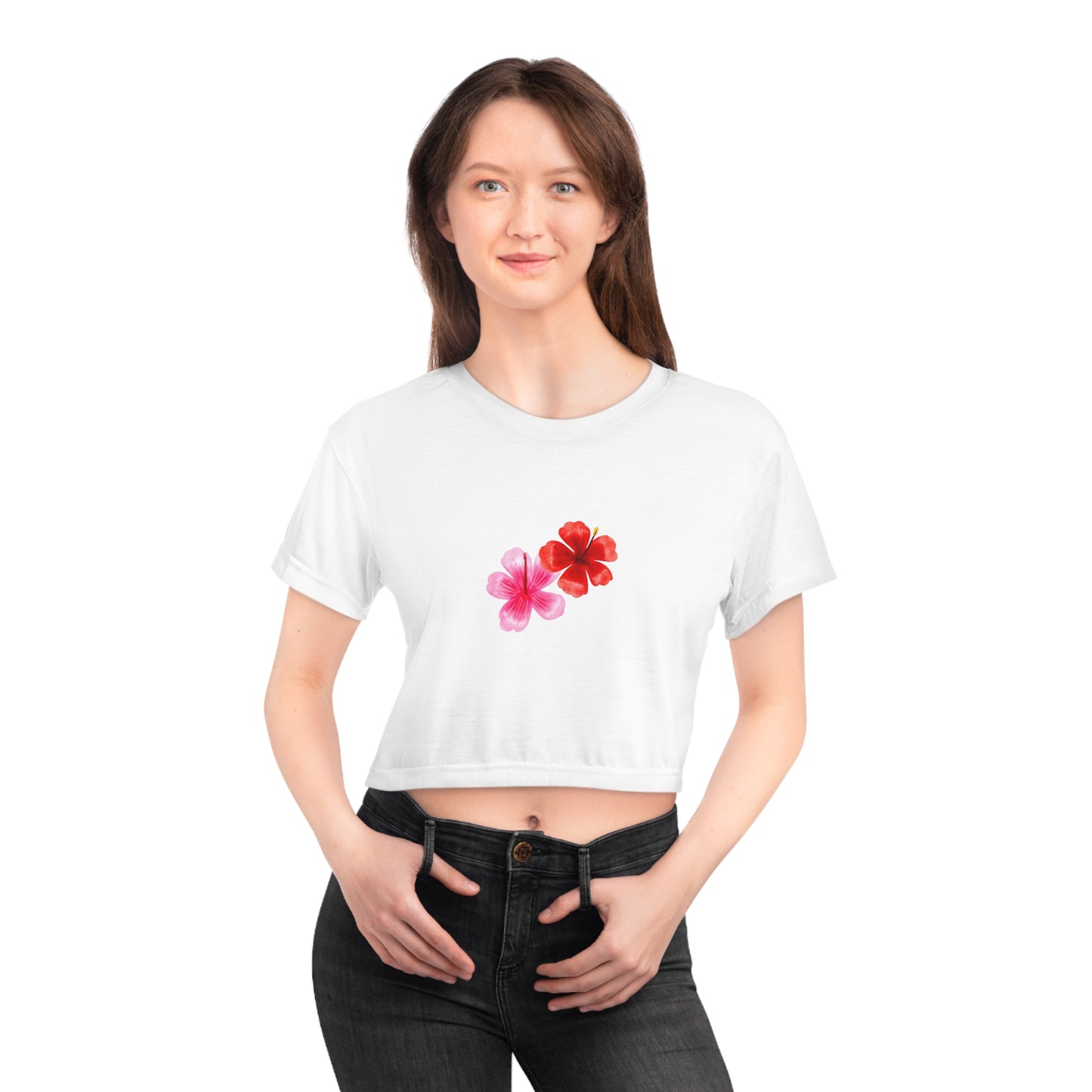 Leilani Bloom Cropped Tee