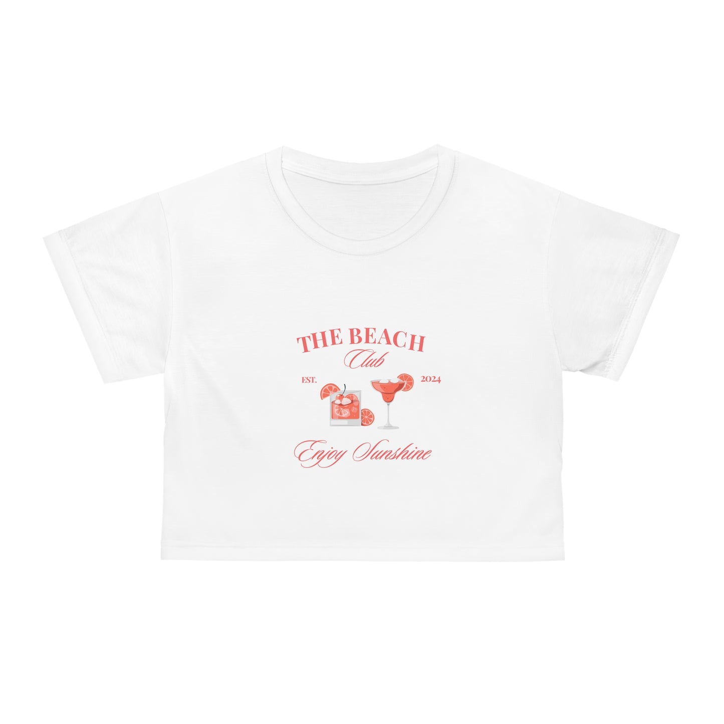 Beach Club Cropped Tee