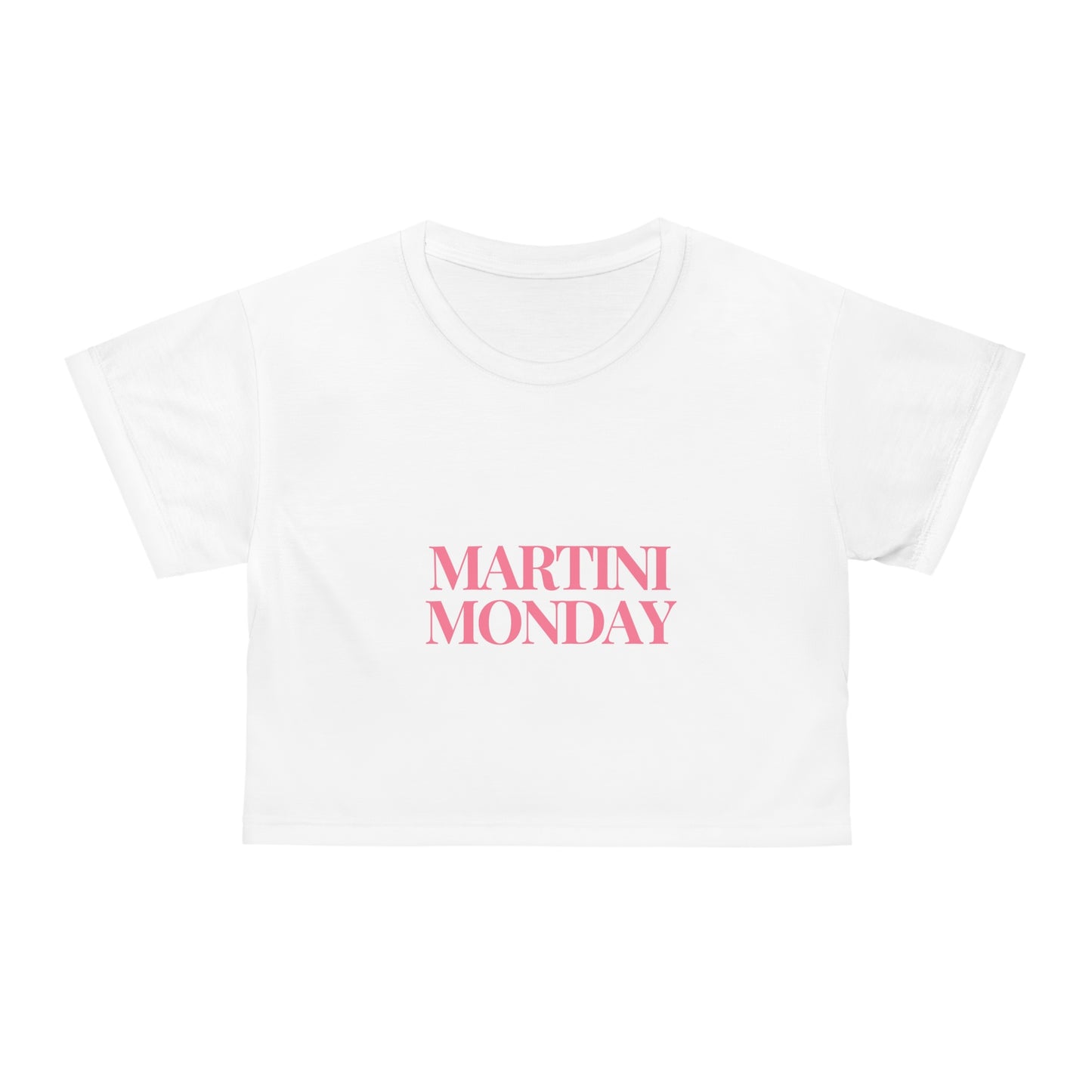 Martini Monday Cropped Tee