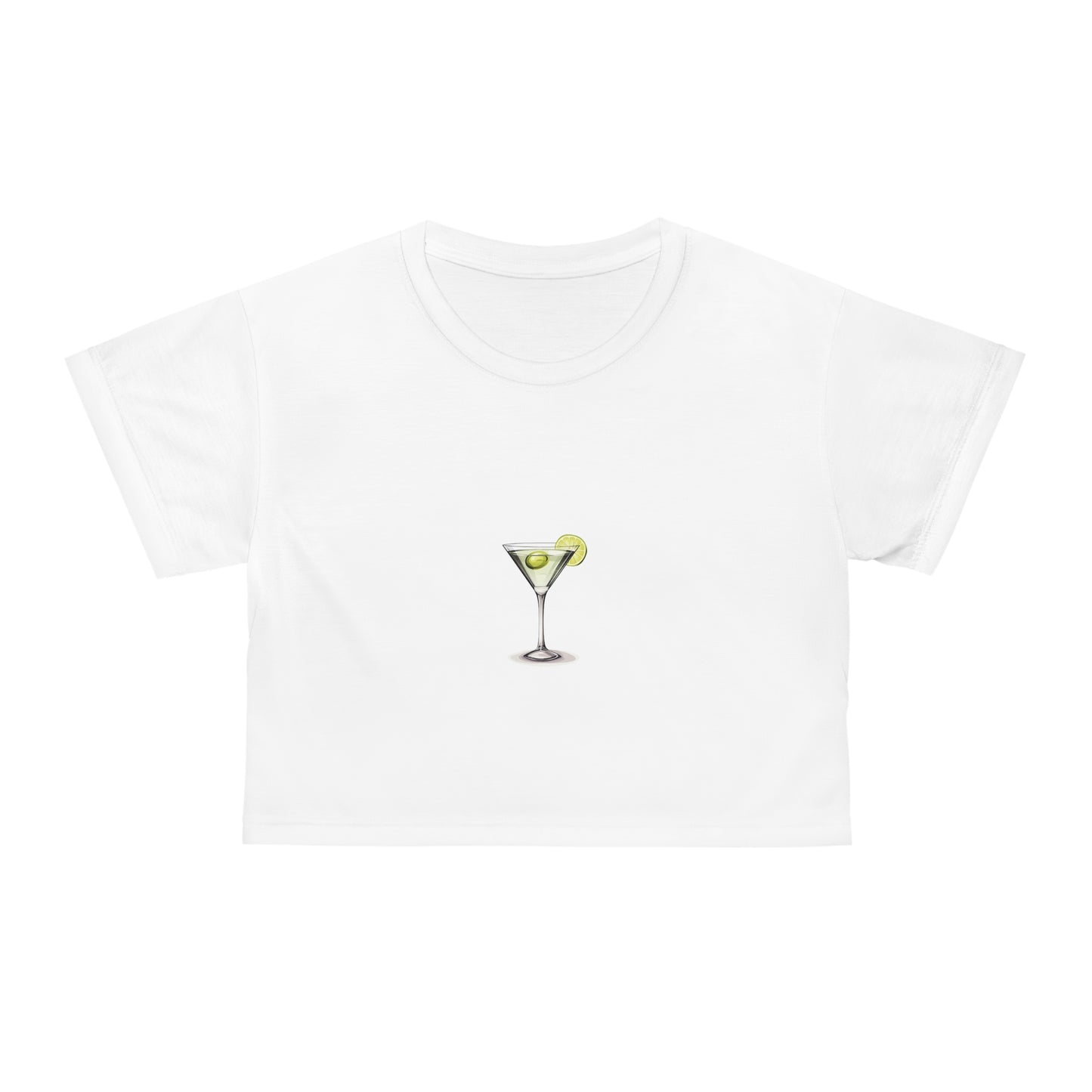 Classic Martini Cropped Tee
